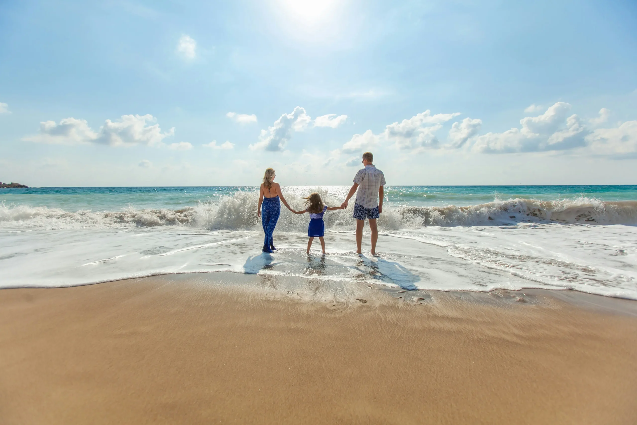 Family in Mauritius Travelling